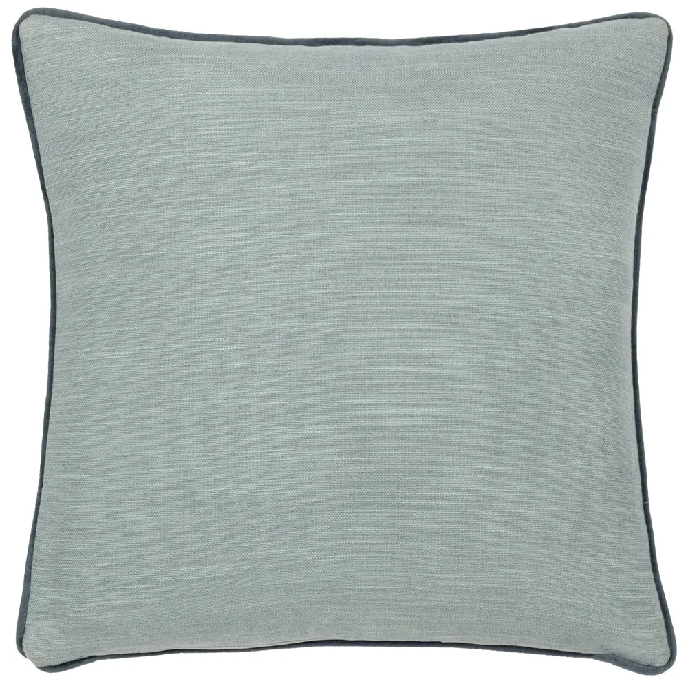 Salcombe Scallop Piped Cushion Multicolour