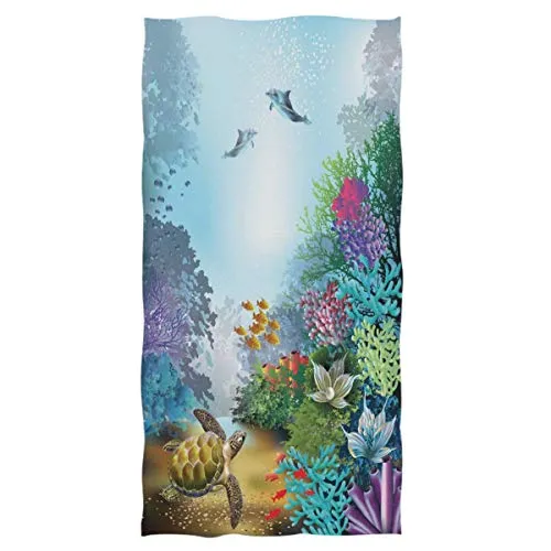 Soft Highly Absorbent Large Decorative Hand Towel Multipurpose for Bathroom Hotel Gym and Spa (16 x 30 Inches)