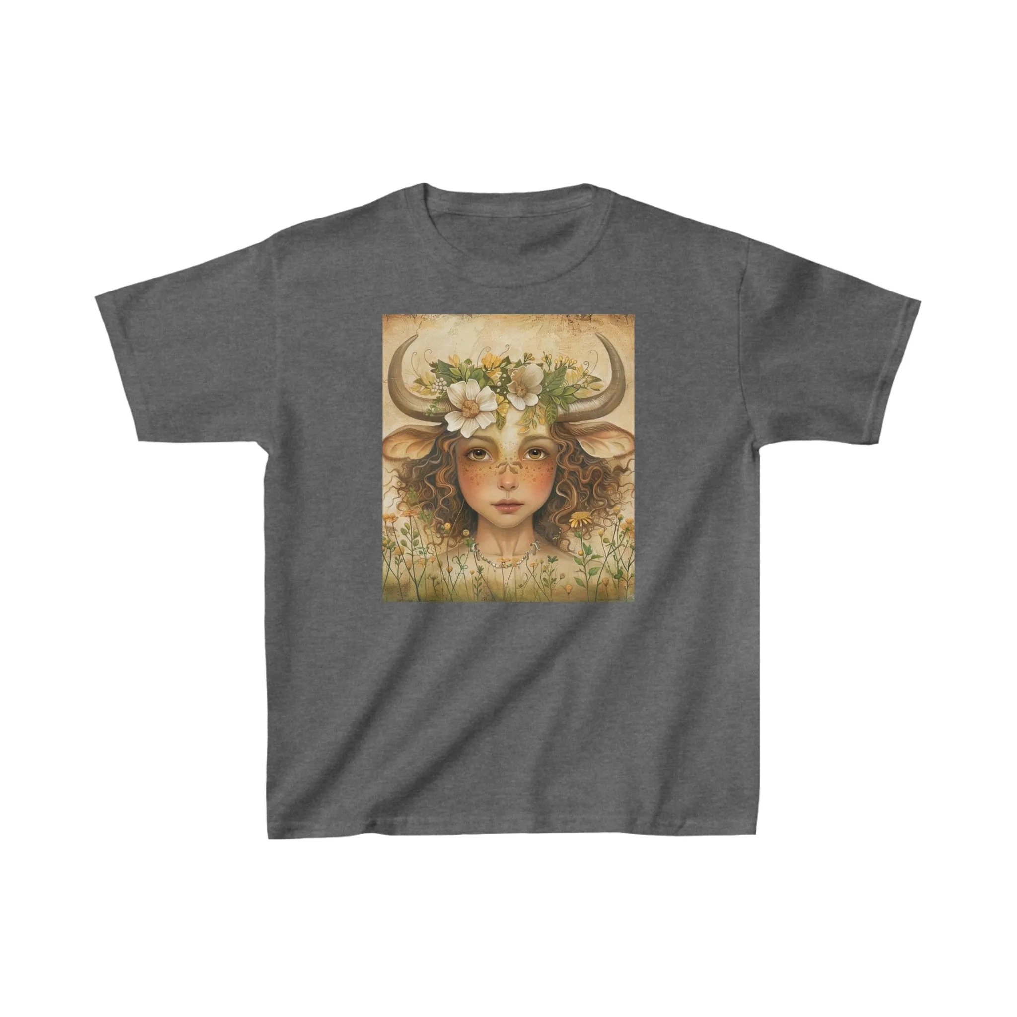 Taurus zodiac Kids Heavy Cotton™ Tee