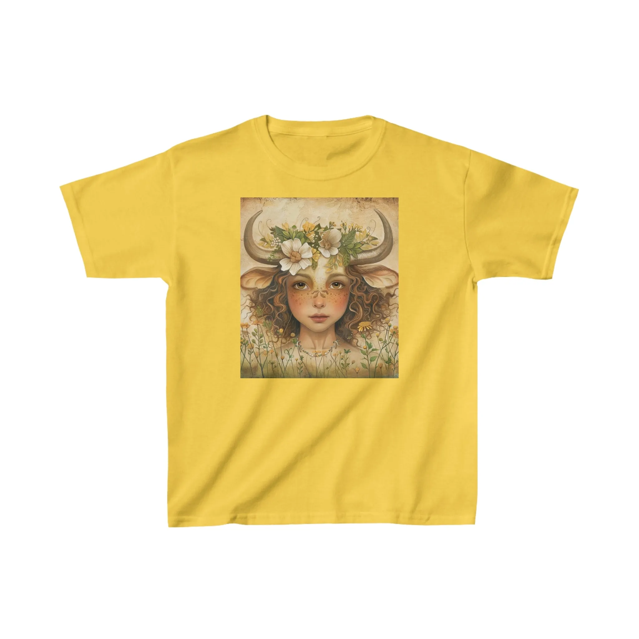 Taurus zodiac Kids Heavy Cotton™ Tee