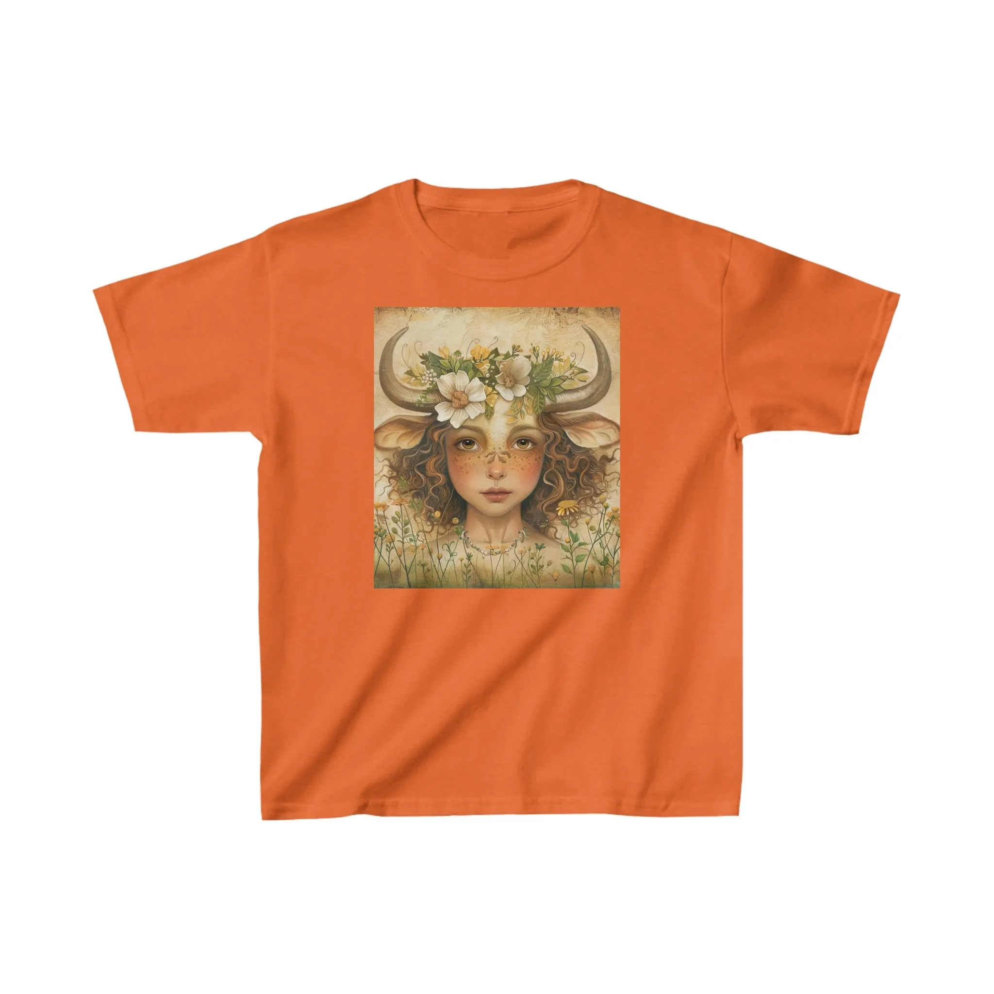 Taurus zodiac Kids Heavy Cotton™ Tee