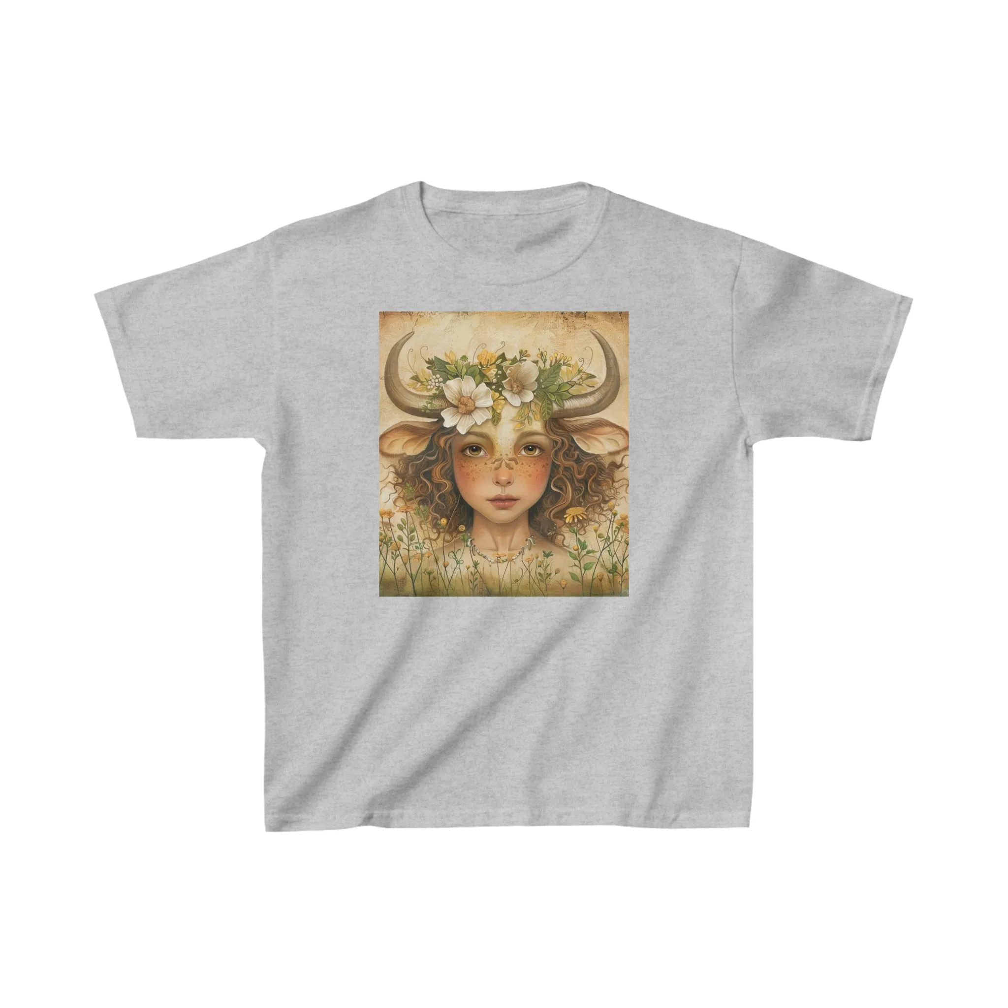 Taurus zodiac Kids Heavy Cotton™ Tee