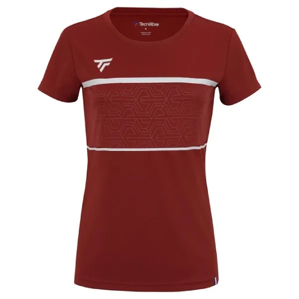 Tecnifibre Girls Cardinal Team Tech T-shirt [WS]