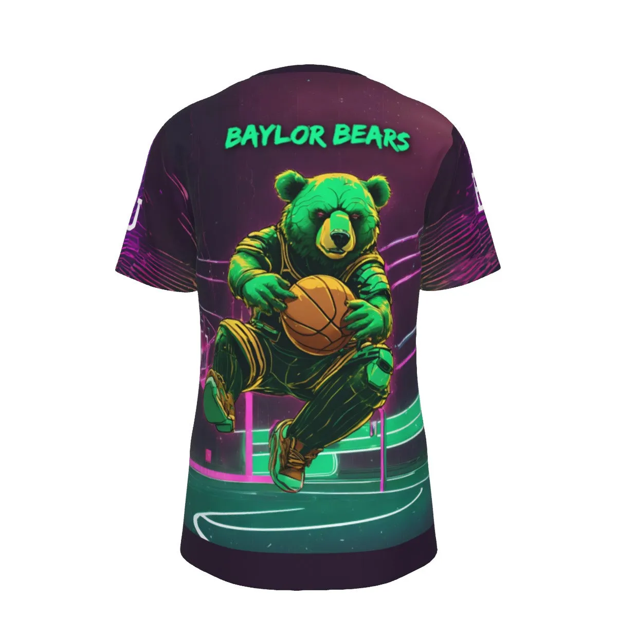 Waco University Bears Basketball O-Neck T-Shirt | 190GSM Cotton