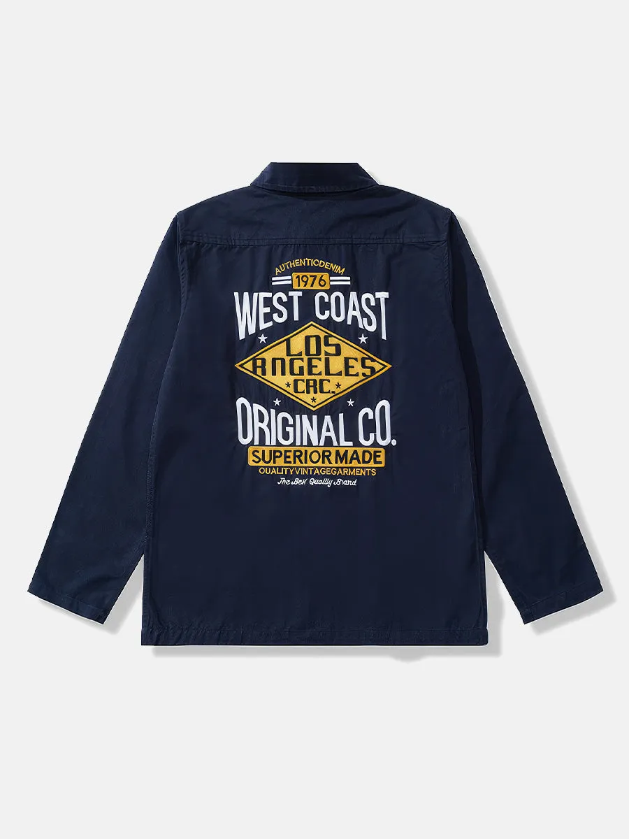 West Coast Embroidered Shirt