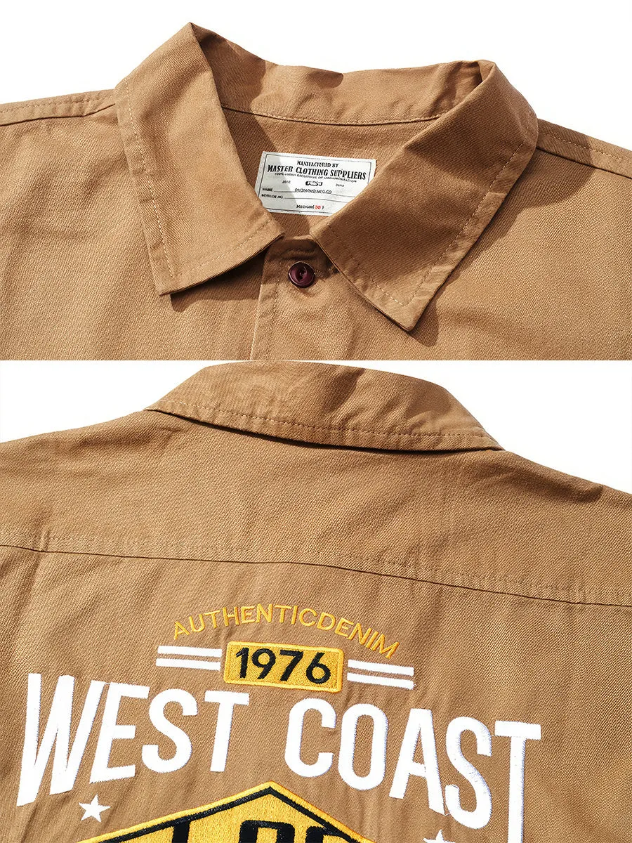 West Coast Embroidered Shirt