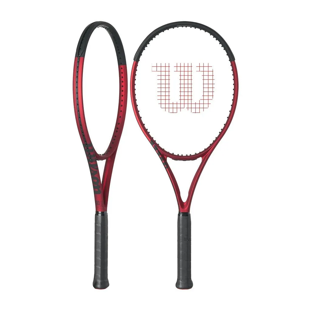 Wilson Clash 100L V2 280gm UNSTRUNG No Cover Grip (2) Tennis Racket [WS]