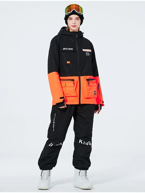 Women's Arctic Queen Winter Sport Freestyle Snow Jacket & Pants Sets