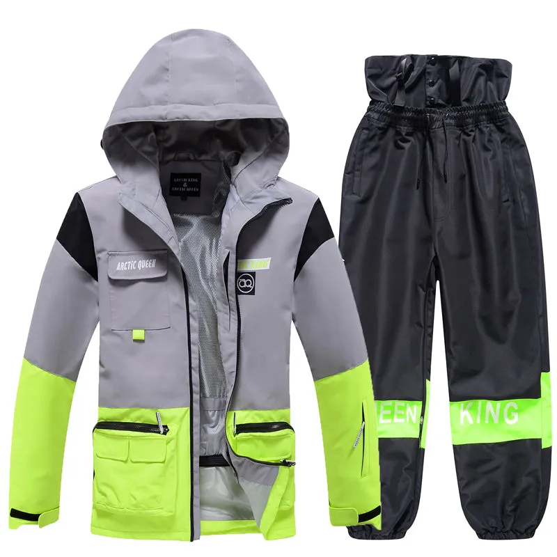 Women's Arctic Queen Winter Sport Freestyle Snow Jacket & Pants Sets