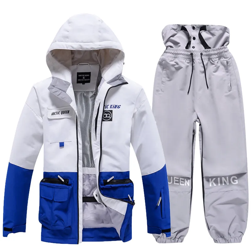 Women's Arctic Queen Winter Sport Freestyle Snow Jacket & Pants Sets