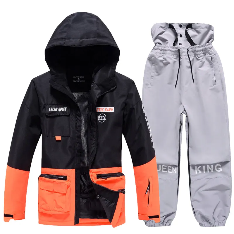 Women's Arctic Queen Winter Sport Freestyle Snow Jacket & Pants Sets