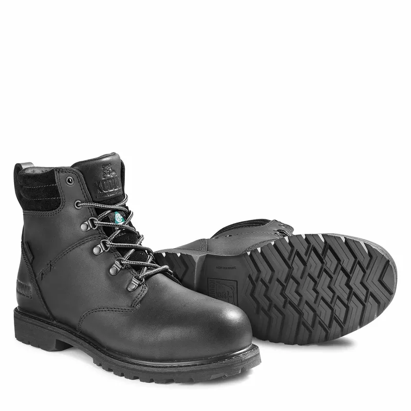 Women's Kodiak Black Bralorne 6" Waterproof Work Boot K4TEBK